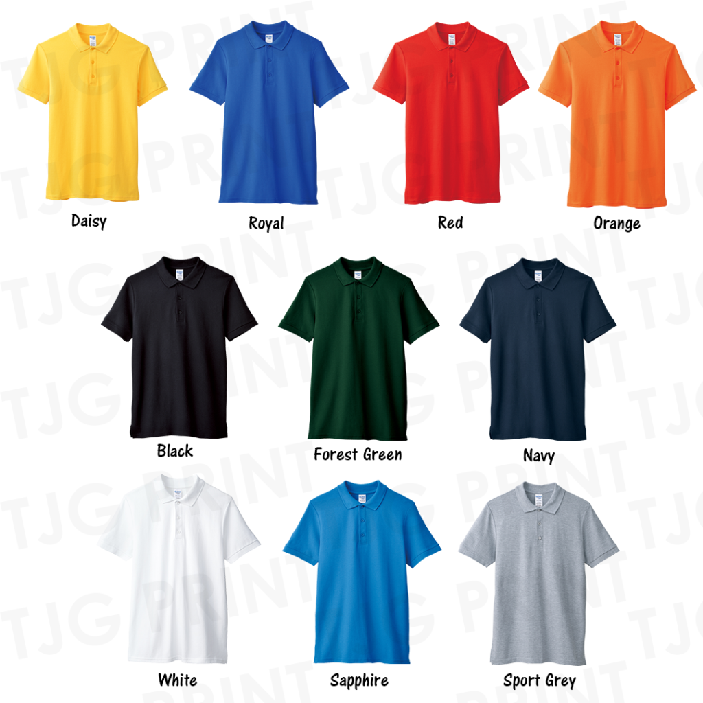 Gildan Cotton Polo T-Shirt 6800 | TJG Print