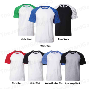 Gildan Raglan Cotton Short Sleeve T-Shirt