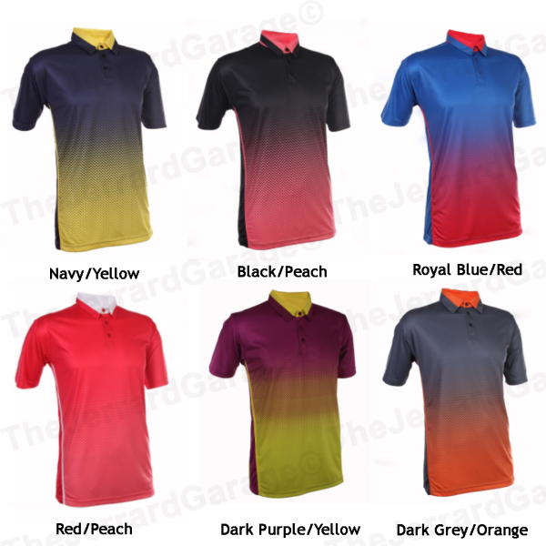 QD37 Sublimation Colour Dri Fit Polo T-Shirt