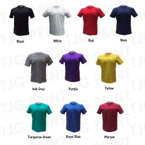 Cotton T-Shirt | Best Custom Printing in Singapore | TJG Print