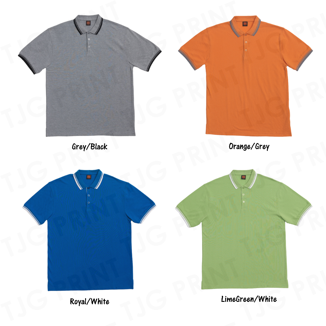 HC10 Two Tone Polo T-Shirt | TJG Print
