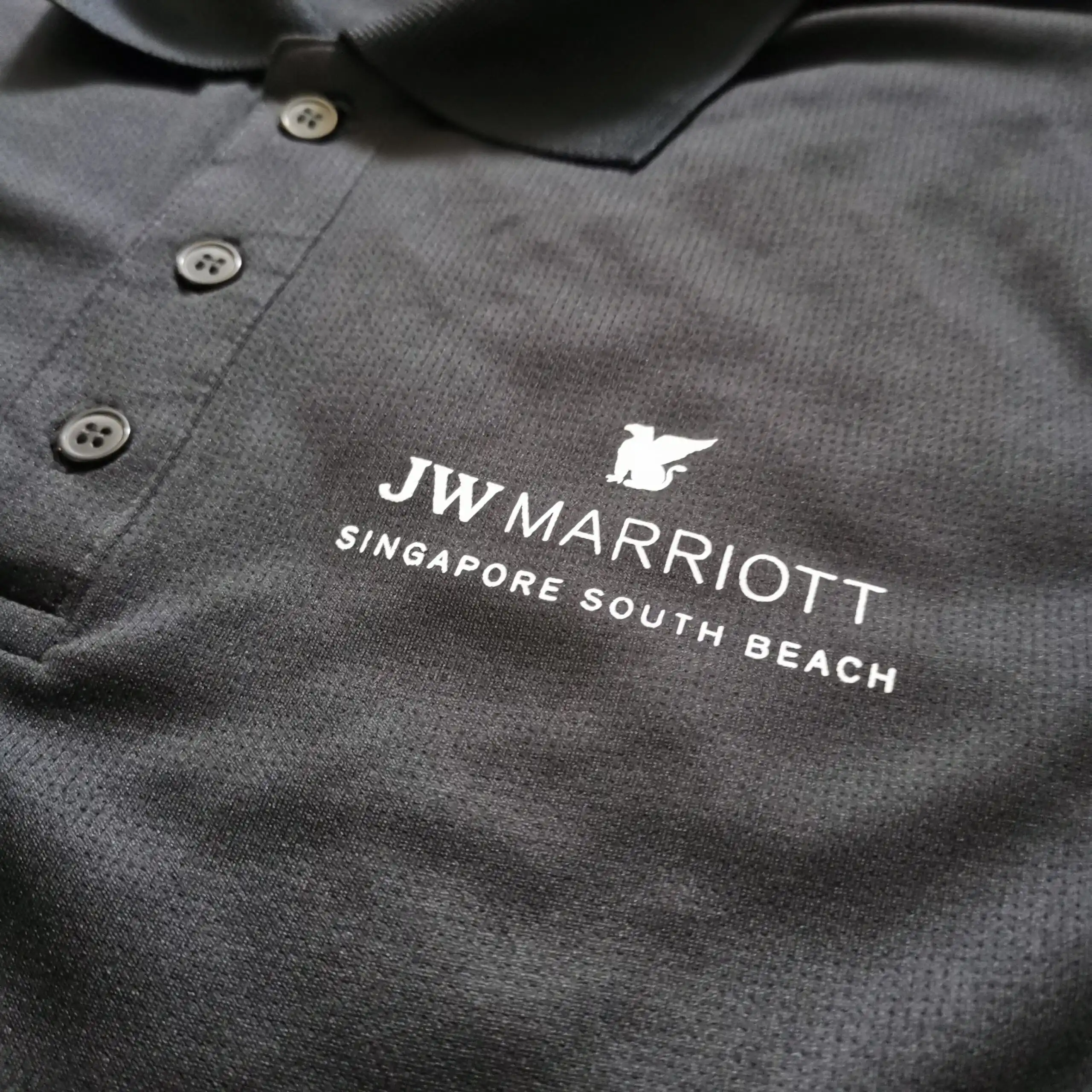 JW Marriott Custom Print Polo T-Shirt 