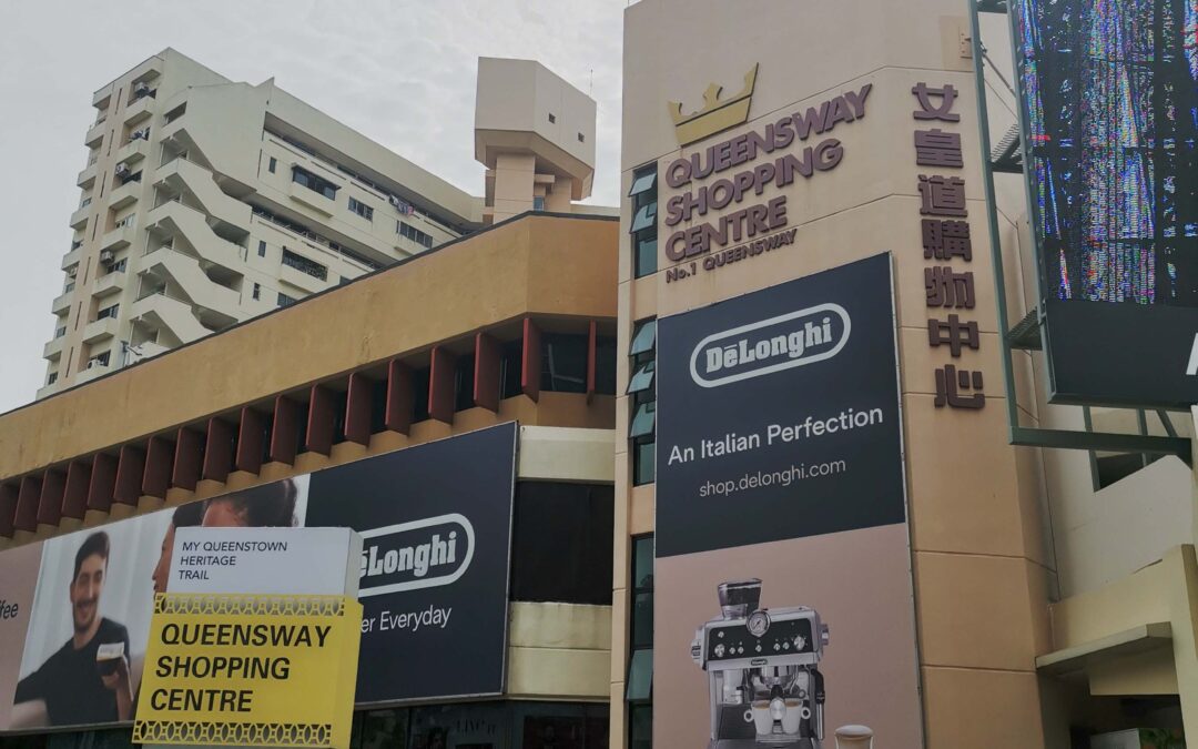 What can you find at Queensway Shopping Centre?