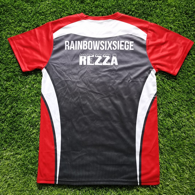 E-Sports Sublimation Jersey Printing Rainbowsixsiege