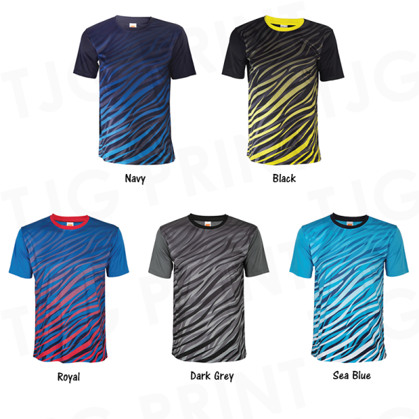 QD70 Sublimation Colours Dri Fit T-Shirt