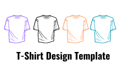 4 T-Shirt Templates For Creating Your Own T-Shirt Design
