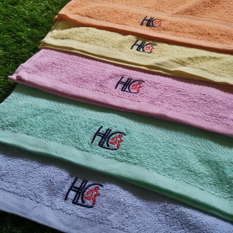 Embroidery Logo on Towels