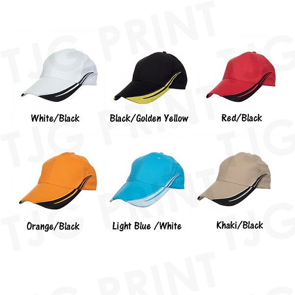 CP12 Cotton Baseball Cap 6-Panel