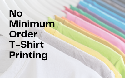 No Minimum order T Shirt Printing