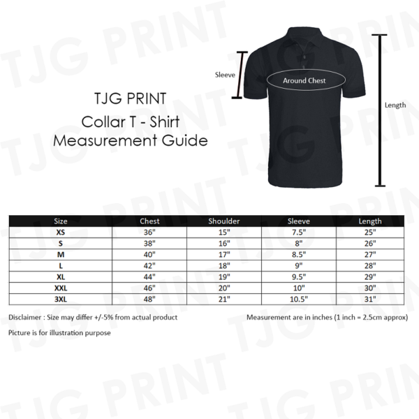 TT Size Chart