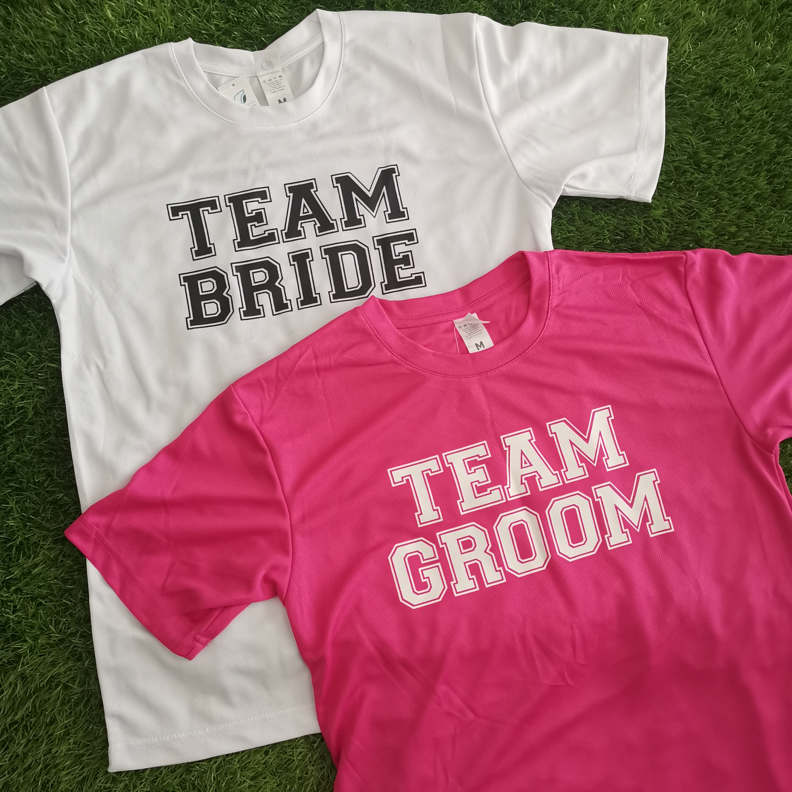 Team Bride and Team Groom T Shirts