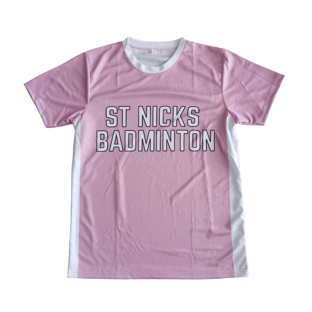 Badminton Sublimation Jersey (St Nicks)