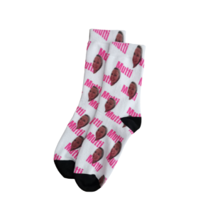 Dacron Printed Socks