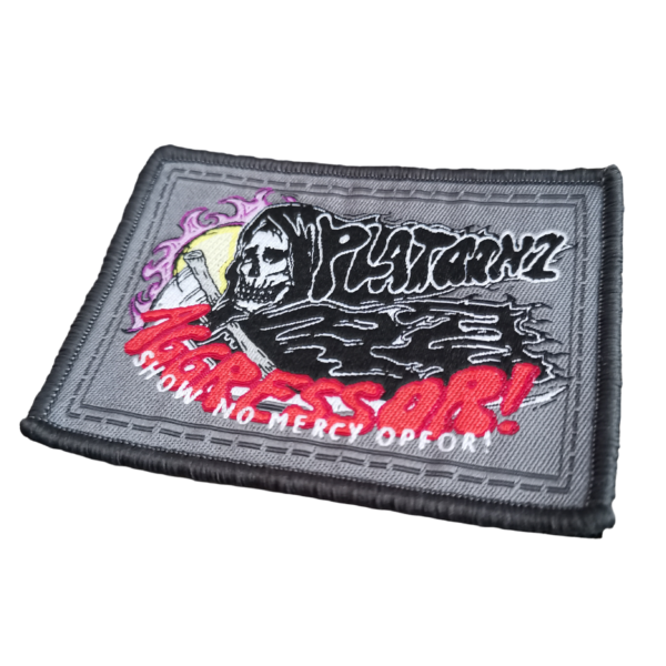 Woven Patches Velcro Backing (2)