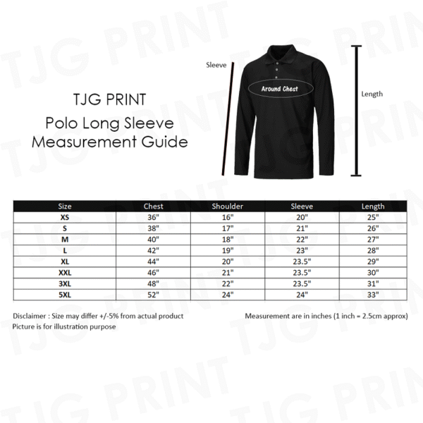 QD84 Size Chart