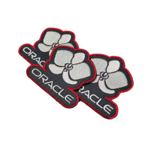 Woven Patch Velcro Backing Example