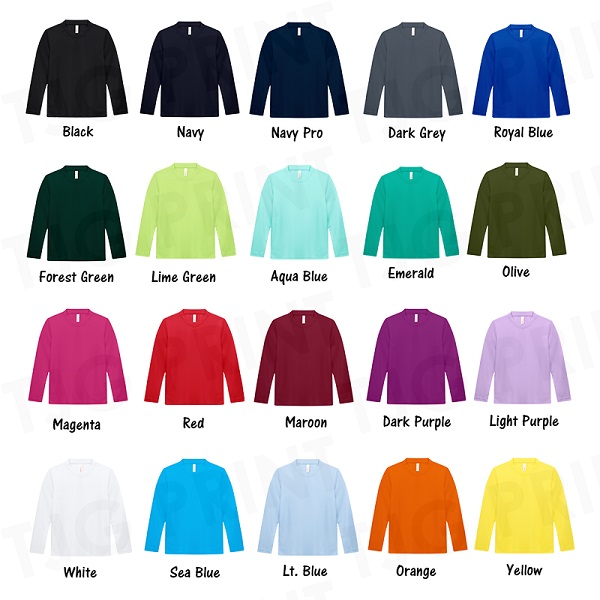 QD88 Kids Dri Fit Long Sleeve