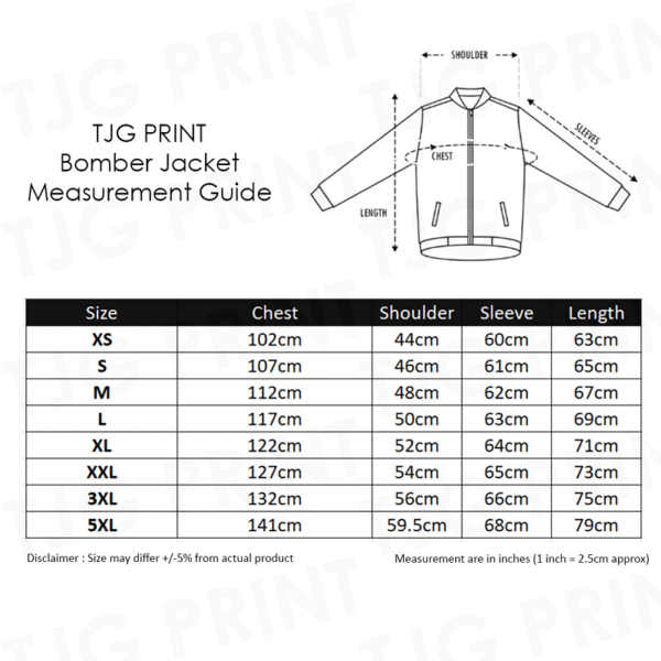 SS15 Size Chart