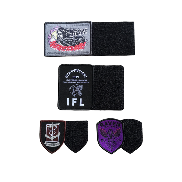 Woven Patches (Velcro Backing Reference)
