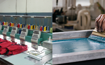 Embroidery VS Silkscreen Printing – Which is more professional?