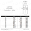 LP01 Size Chart