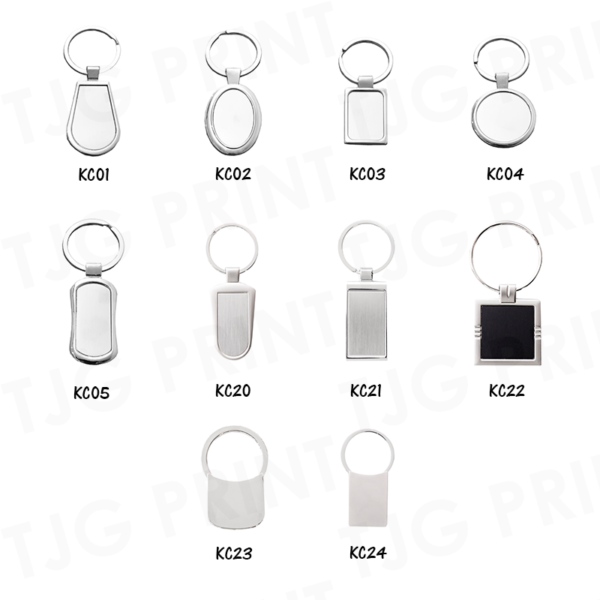 KC Metal Keychain
