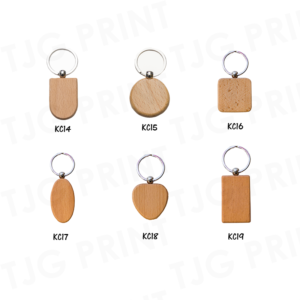 KC Wood Keychain