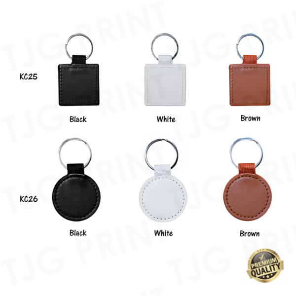 KC25 KC26 PU Keychain