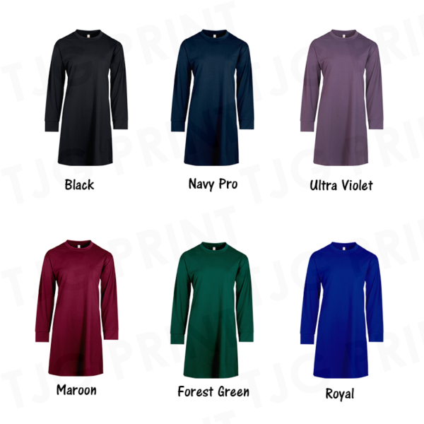AX04 Axton Female Long Sleeve Polyester Muslimah