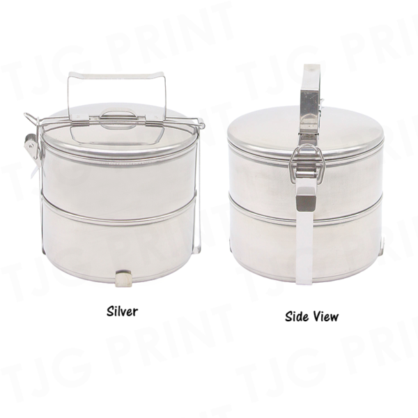 CE83 Stainless Steel Tiffin Food Container 1200ml