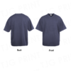 NHPO2100 Muted Navy Front and Back