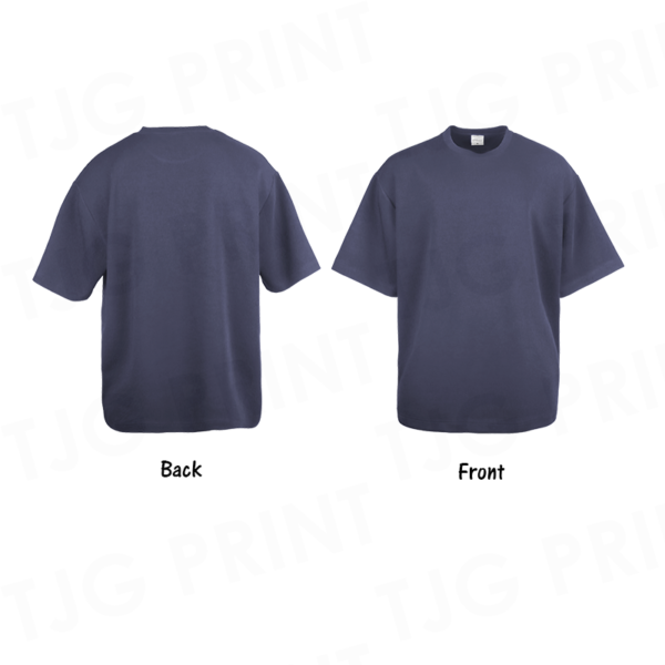 NHPO2100 Muted Navy Front and Back