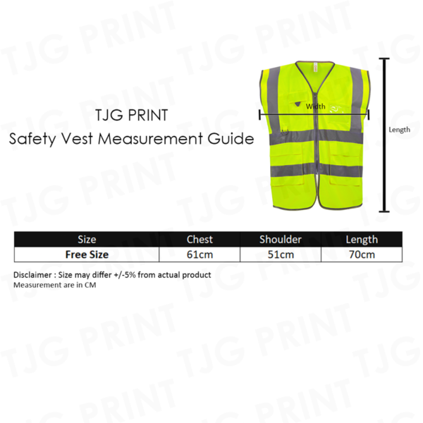 VT04 Size Chart