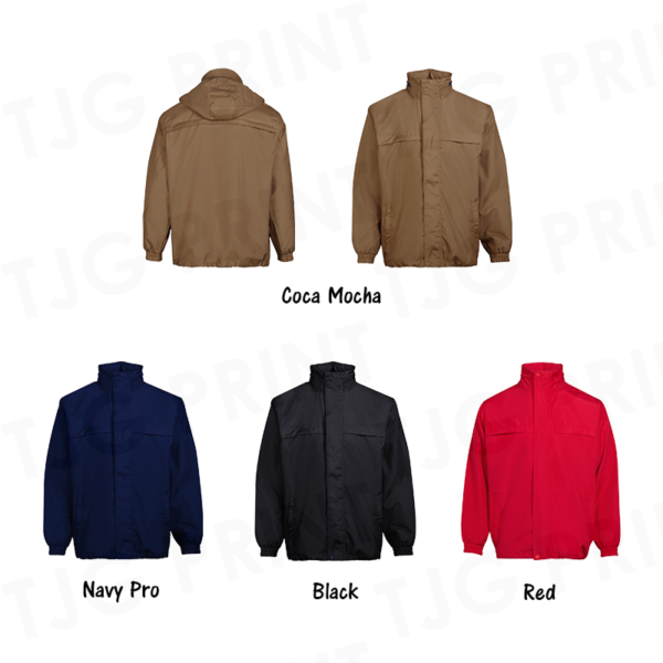 WB07 Full Zip Windbreaker Jacket