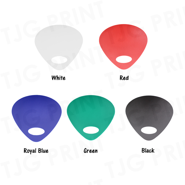 SA53 Ergonomic Die-Cut PVC Hand Fan