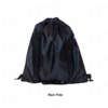 SL12 Nylon Drawstring Bag Back View