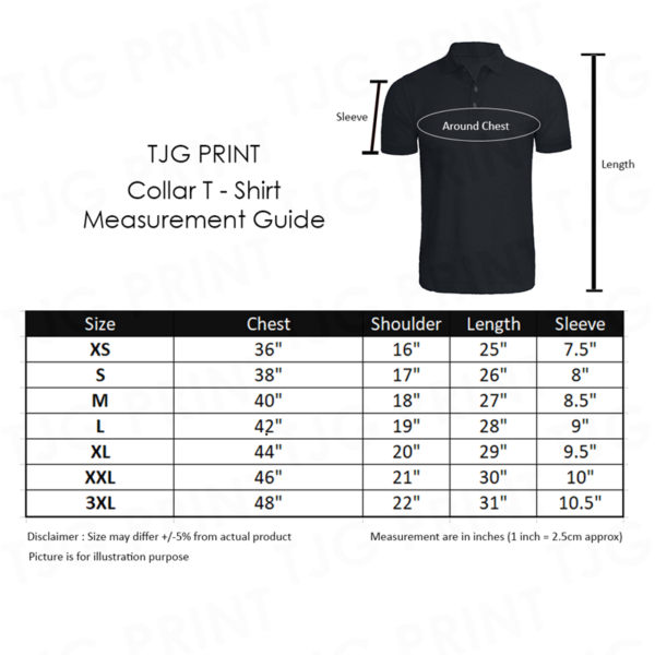 MF02 Size Chart